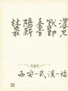 林阳秦默浓小说最新章节免费阅读