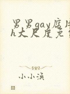 男男gay腐片h大尺度免费