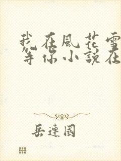 我在风花雪月里等你小说在线阅读