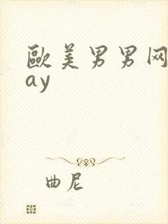 欧美男男网站gay封面