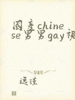 国产chinese男男gay视频网站封面