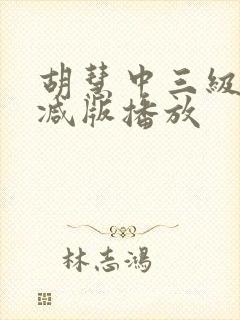 胡慧中三级未删减版播放