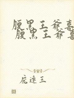 腹黑王爷喜当爹 腹黑王爷喜当爹