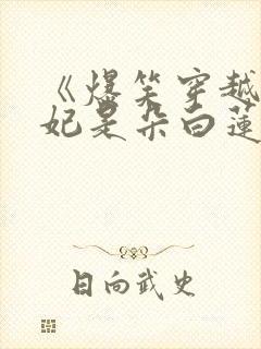 《爆笑穿越:王妃是朵白莲花》