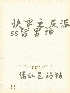 快穿之反派boss皆男神
