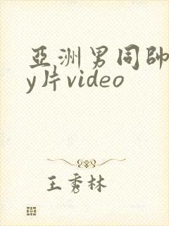 亚洲男同帅gay片video