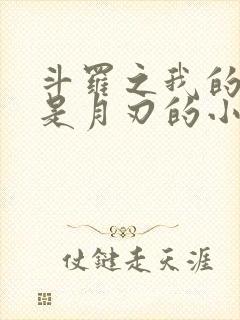 斗罗之我的武魂是月刃的小说