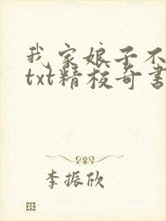 我家娘子不对劲txt精校奇书网