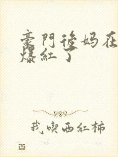 豪门后妈在娃综爆红了