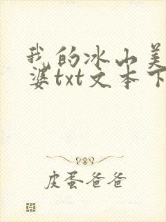 我的冰山美女老婆txt文本下载封面