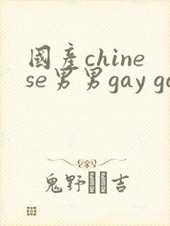 国产chinese男男gay gay网址