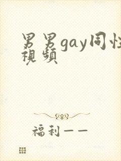 男男gay同性视频封面