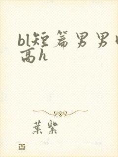 bl短篇男男肉高h