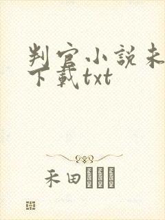 判官小说未删版下载txt