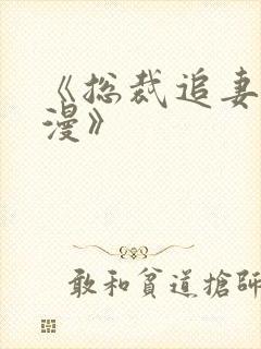 《总裁追妻路漫漫》