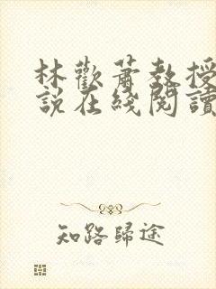 林欢萧教授的小说在线阅读封面