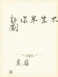 许你半生不见短剧