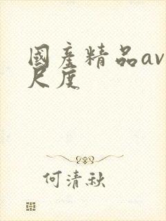 国产精品av大尺度封面