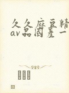 久久麻豆精亚洲av品国产一区