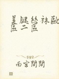 美腿丝袜欧美一区二区