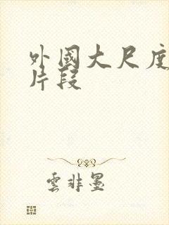 外国大尺度床戏片段