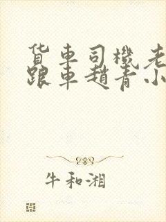 货车司机老周和跟车赵青小明