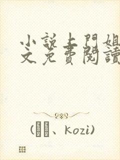 小说上门姐夫全文免费阅读