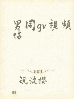 男同gv视频网站封面