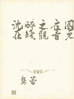 沈醉之夜国语版在线观看免费高清