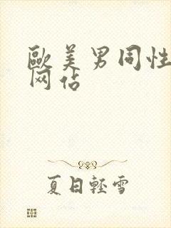 欧美男同性视频网站