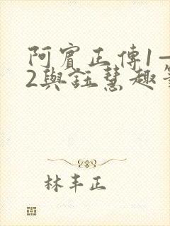 阿宾正传1—72与钰慧趣笔阁封面