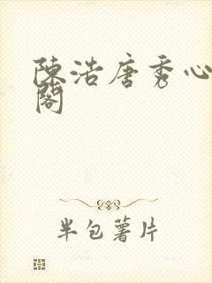 陈浩唐秀心笔趣阁