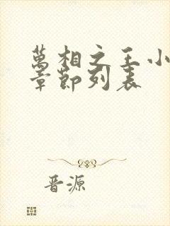 万相之王小说新章节列表