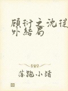 顾衍之沈从灵番外结局封面