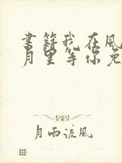 书籍我在风花雪月里等你免费阅读