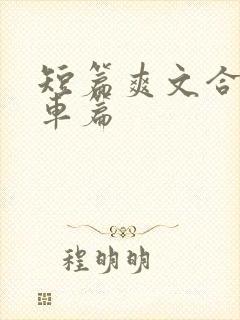 短篇爽文合集公车篇