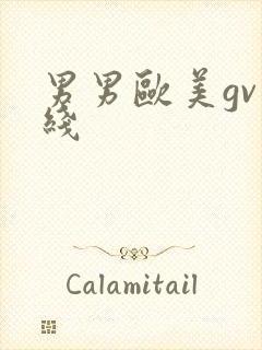 男男欧美gv在线