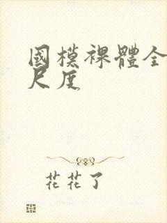 国模裸体全部大尺度