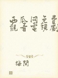 西瓜网免费在线观看电视剧封面