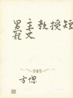 男主教授短篇甜宠文