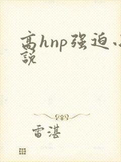 高hnp强迫小说封面