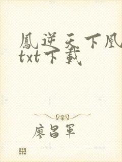 凤逆天下凰北月txt下载