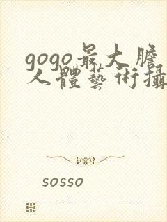 gogo最大胆人体艺术摄影