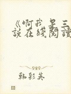 《啊我是三》小说在线阅读封面