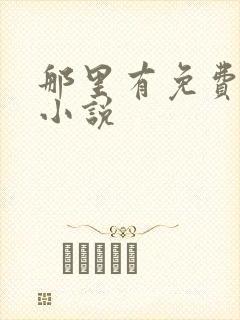 那里有免费阅读小说