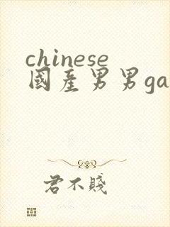 chinese国产男男gay网站