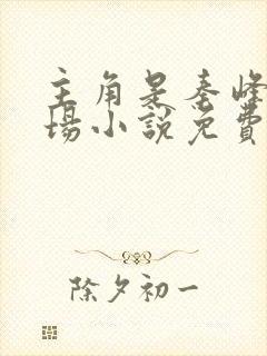 主角是秦峰的官场小说免费阅读