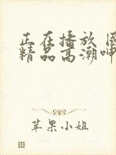 正在播放 国产精品高潮呻吟久久av 第一集封面