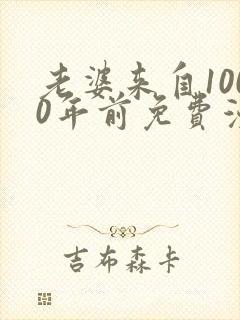 老婆来自1000年前免费漫画