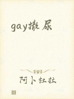 gay撒尿